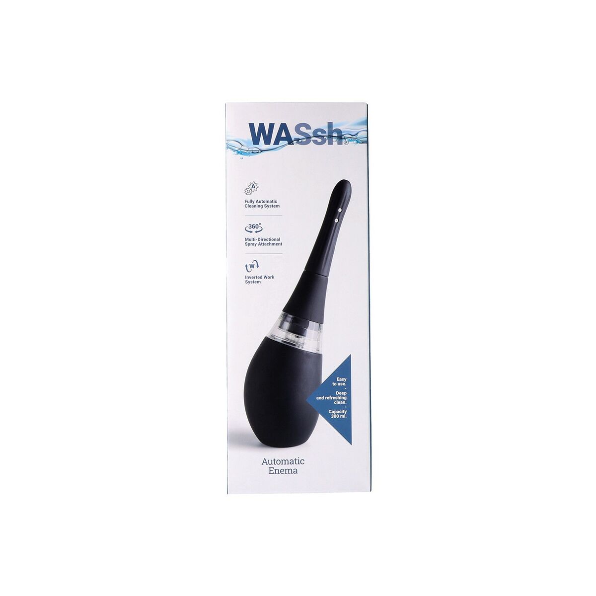 Colt expanderbar Analplugg Virgite Svart 300 ml - 6