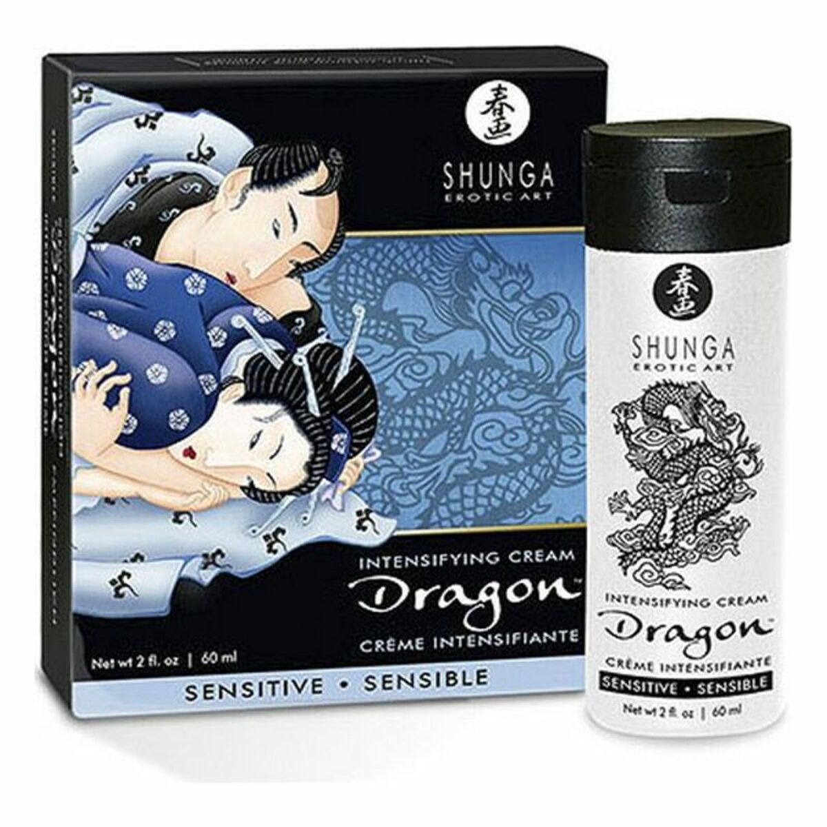 Virility Cream Shunga Dragon Sensitive 60 ml - 2