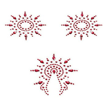 Gloria-set, rött Mystim (3 pcs)