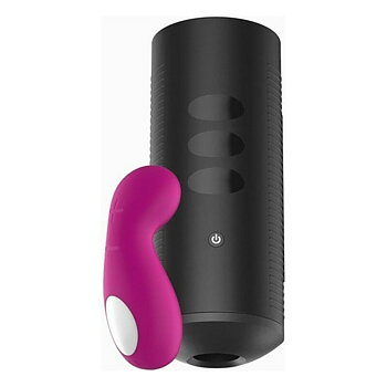Masturberingsapparat Titan & Cliona Kiiroo Svart/Rosa