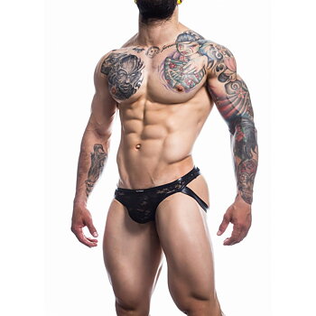 Stringtrosa Cut4men Svart XL