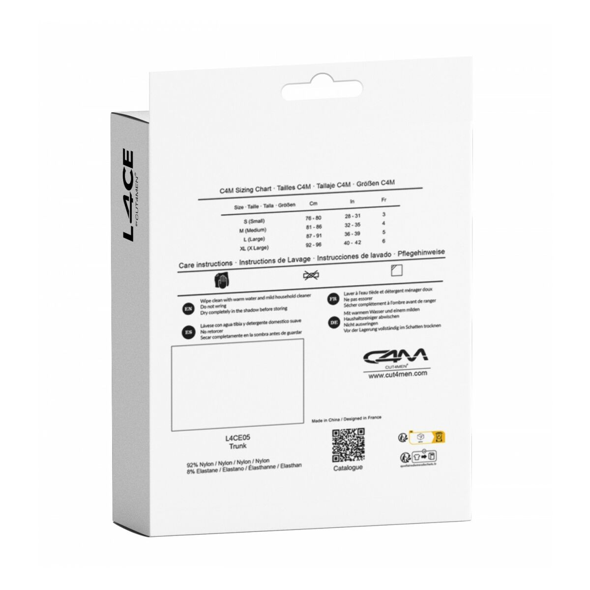 Stringtrosa Cut4men Svart S - 3