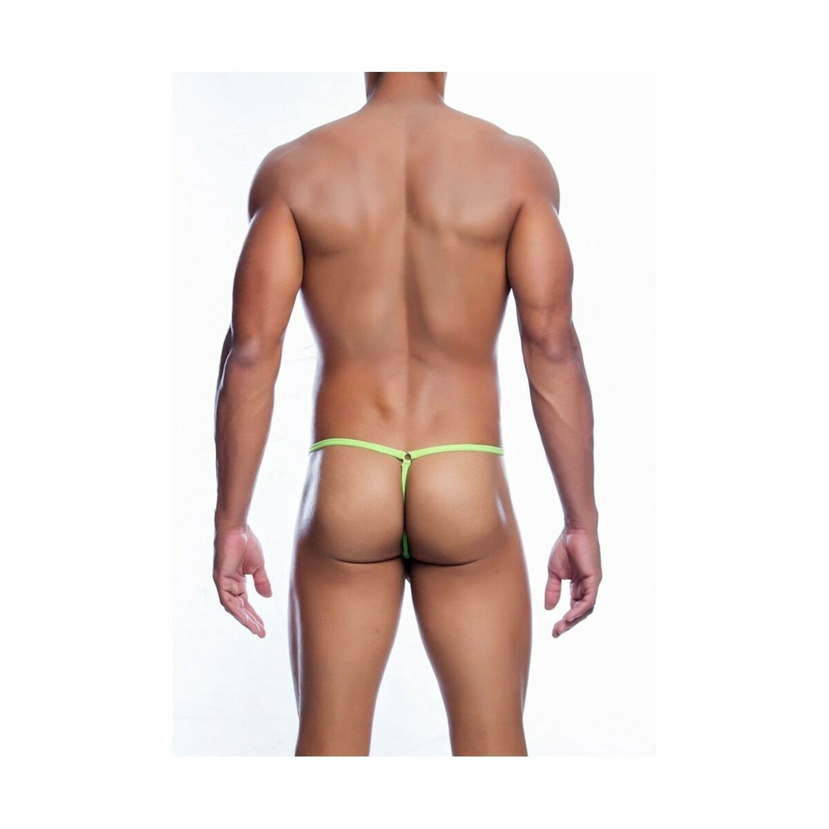 Stringtrosa Mob Eroticwear Grön S/M - 2