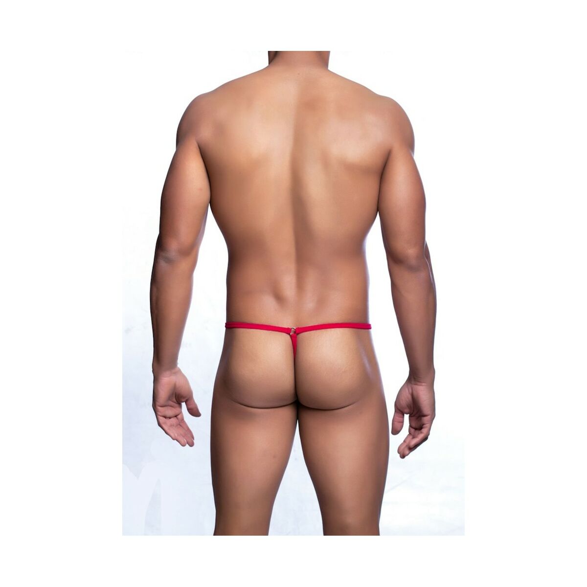 Stringtrosa Mob Eroticwear Röd L/XL - 2