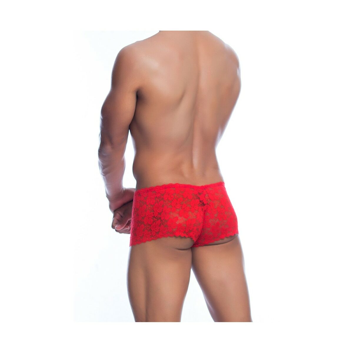 Boxershorts, Herr Mob Eroticwear Röd S/M - 3