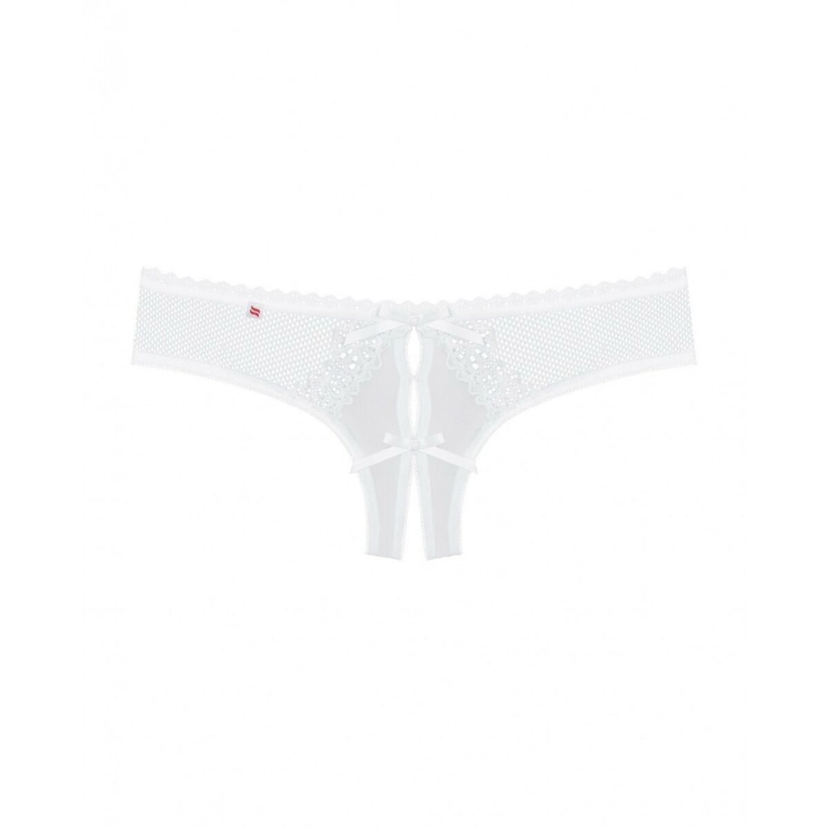 Stringtrosa Obsessive OBS-8208991-S/M-OLD Vit L/XL