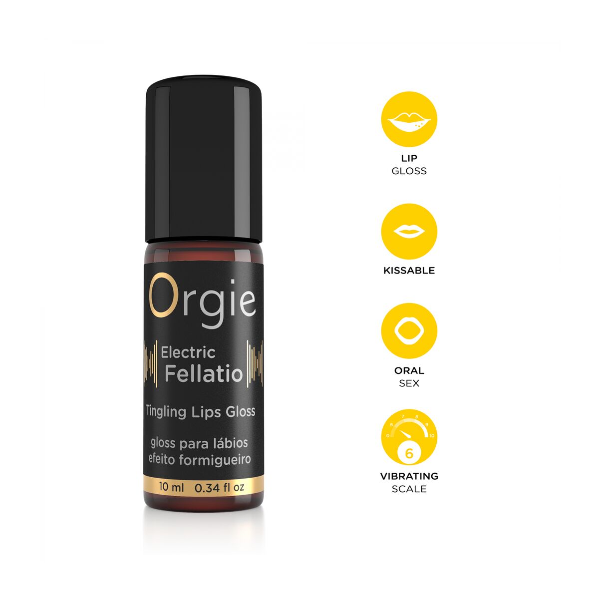 Stimulerande Oral Gloss Orgie 10 ml - 3