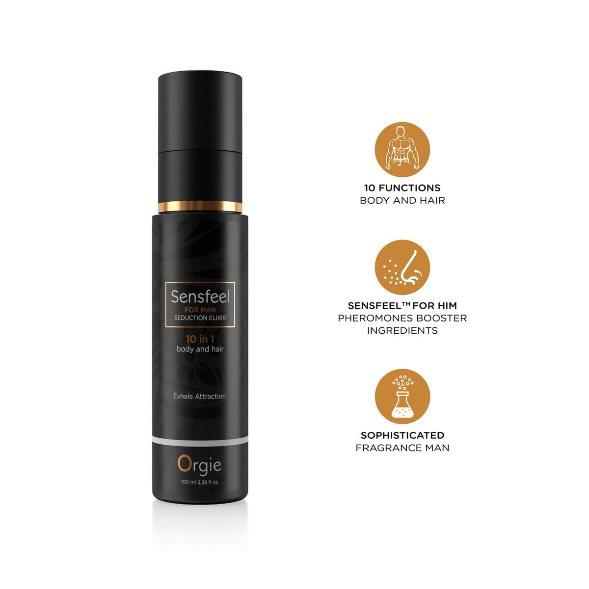 Spanish Fly Extra - Lustökande Orgie 100 ml Med feromoner Sensfeel - 3