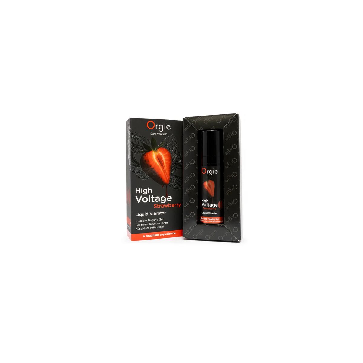 Stimulerande Oral Gloss Orgie 15 ml Jordgubbe - 3