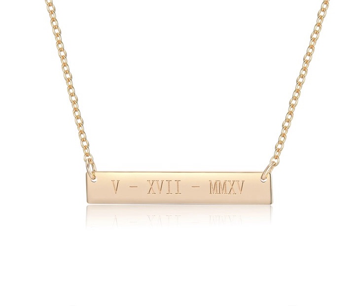 Nameplate popular necklace