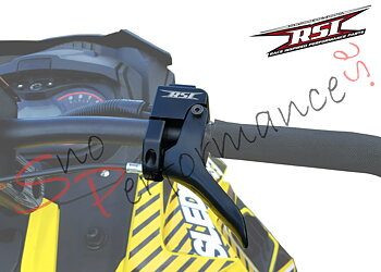RSI Billet Trottelblock, Ski-Doo Gen4/XP/XM/XS (2-takt Endast) Inkl. Billet Stoppknapp, Std Terminaler
