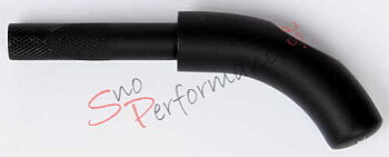 RSI Styrhook Aluminium Lång 90 grader