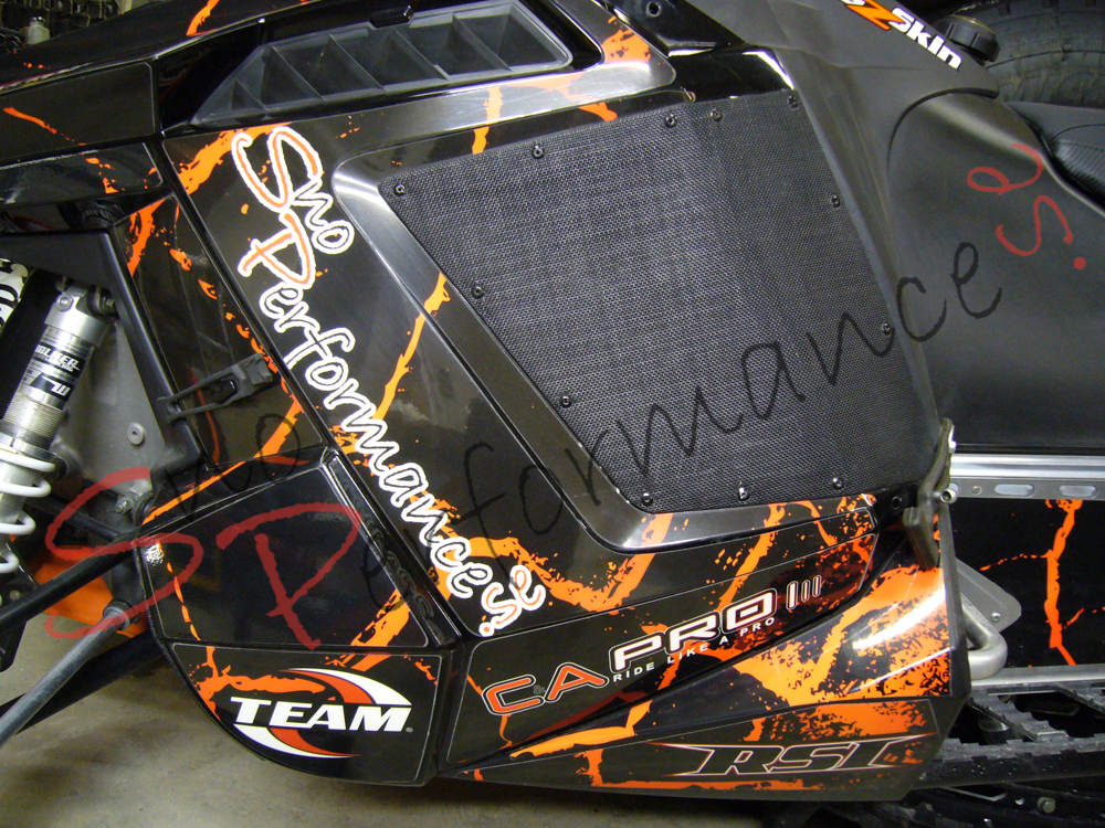 RSI Ventilation Polaris Pro Ride RMK Sidoventilation, 1 par