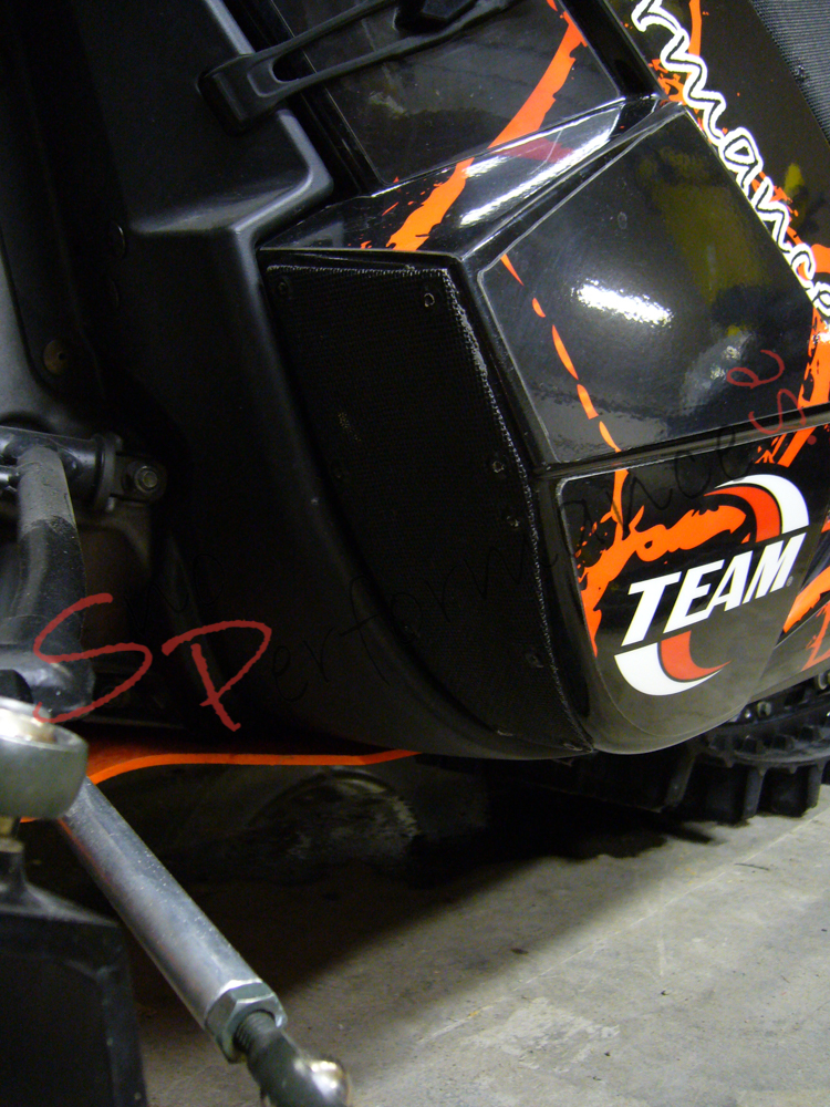 RSI Ventilation Polaris Pro Ride RMK Variatorsida Stötdämpartornsventilation, 1 del