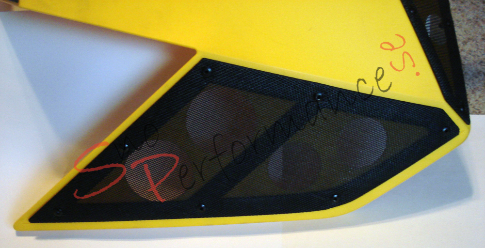 RSI Ventilation Ski-Doo XP Sidoventilation Botten, 1 par