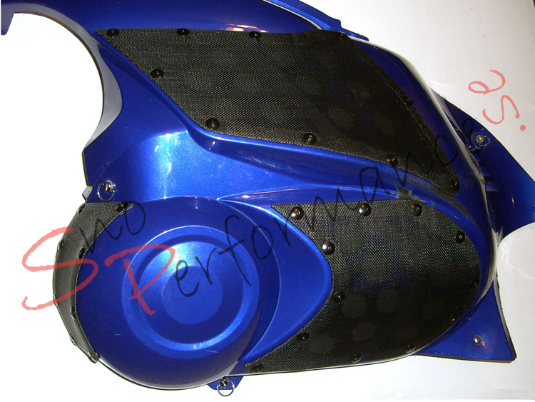 RSI Ventilation Yamaha Nytro Sidoventilation Topp, 1 par