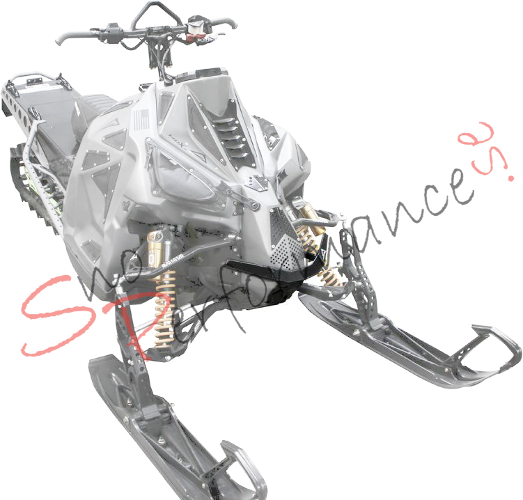 Skinz Arctic-Cat Proclimb Helium Kit Utbytes Frontbåge, Svart