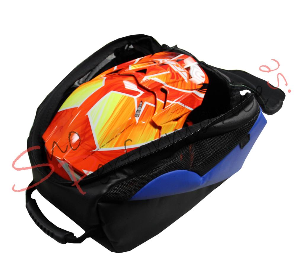 Skinz/DeCristo Hjälm/Goggle väska, Svart/Blå - 3