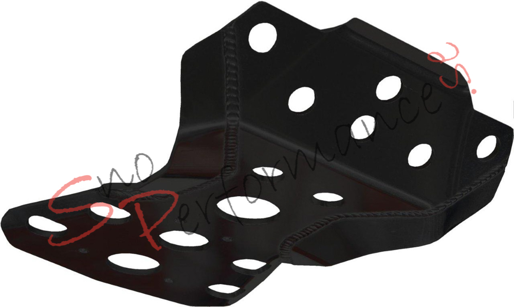 Skinz Bukskydd Polaris Rush, Rush Switchback 600/800, Svart