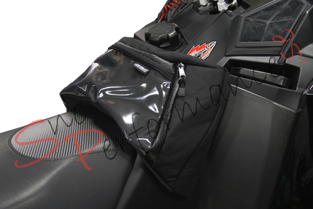 Skinz Tankväska Polaris Pro Ride Rush 2010-2014, Svart