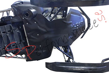Skinz Bukskydd Ski-Doo XM/XS, Svart