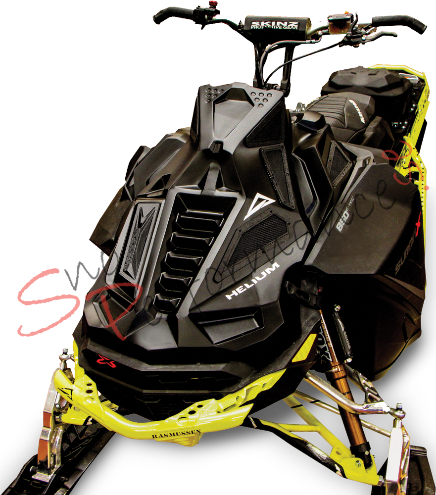 Skinz SkiDoo Gen4 850 Helium Access Lättviktshuv Inkl. Air Intake Kit