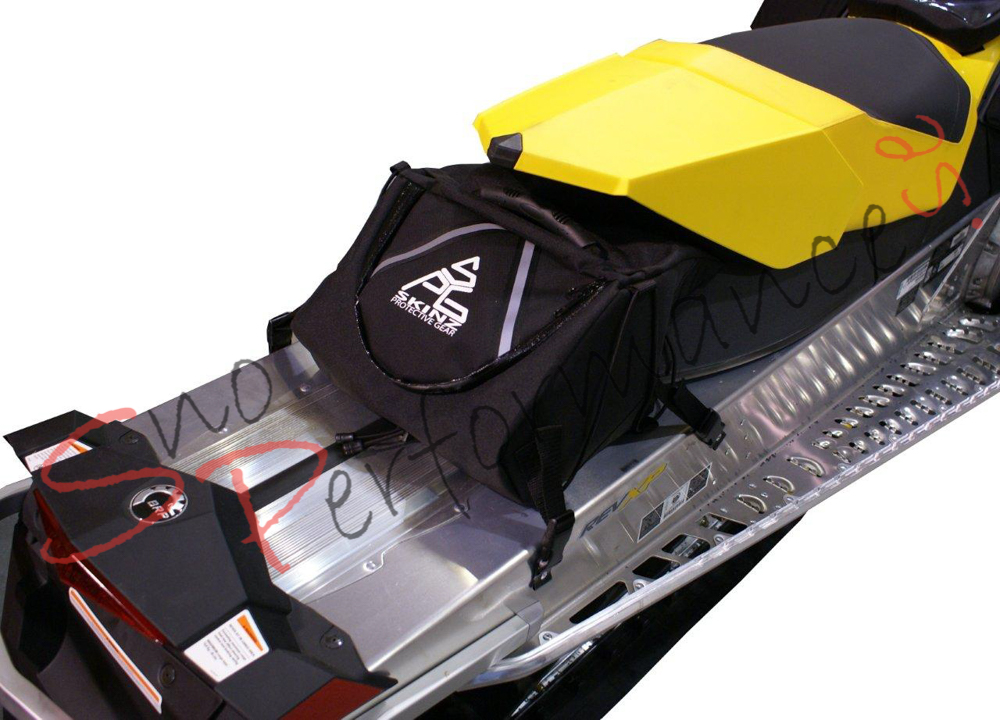 Skinz Tunnelväska Ski-Doo XP/XR/XS Kortbandare, Svart