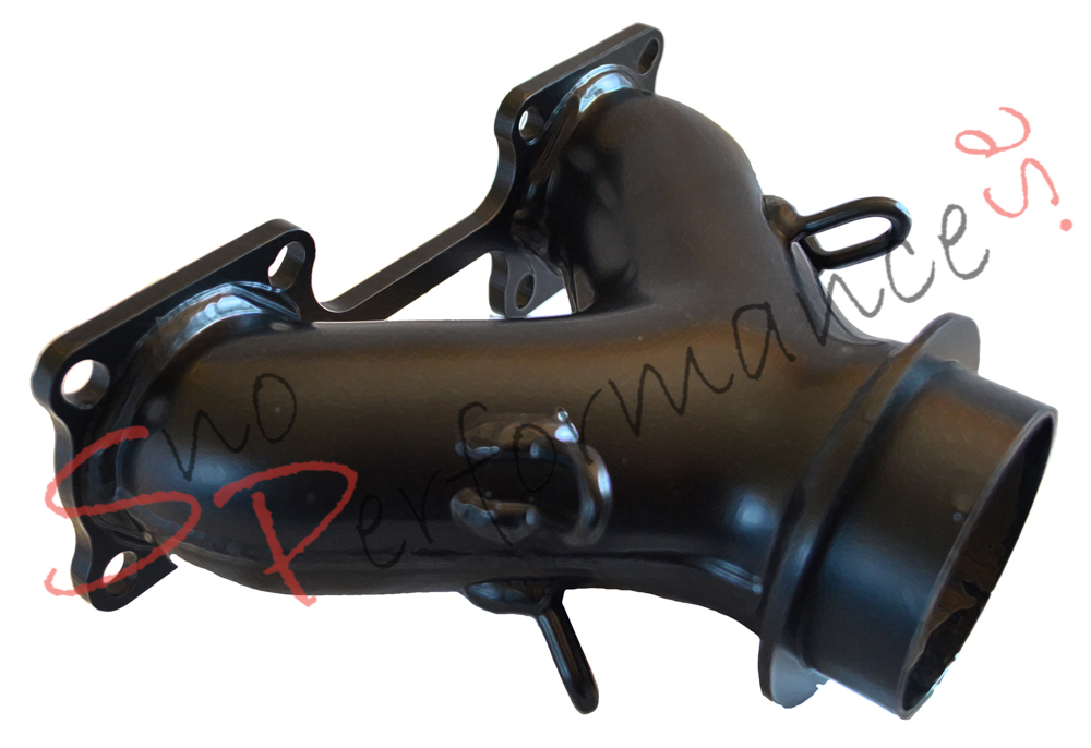 SPI Grenrör Arctic Cat Pro F/XF/M 800 2012-2017, Svart