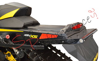 SPI Kolfiber Bakbåge Ski-Doo XP/XR/XS/XM 154/163", Svart