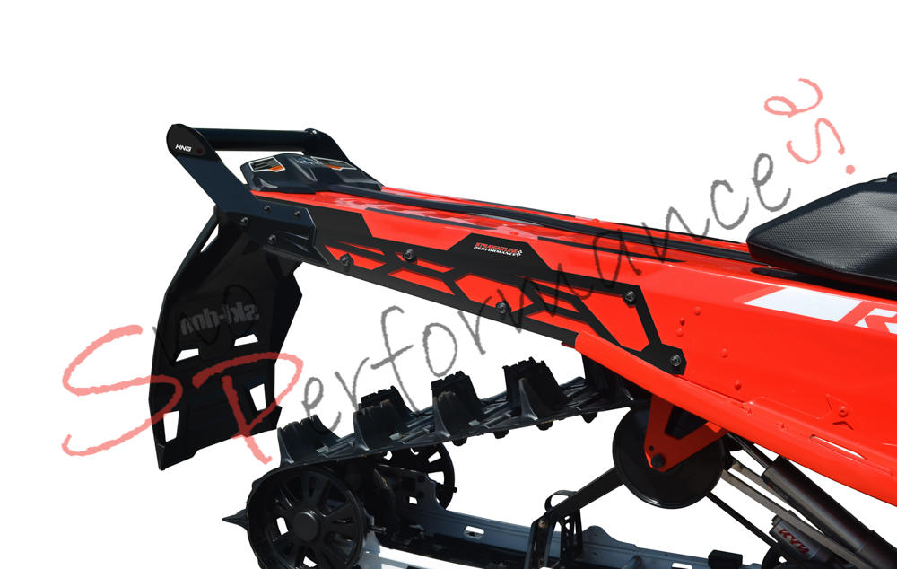 SPI Hide 'N' Go Bakbåge med Förvaringsutrymme, Ski-Doo 146" tunnel (154" Expert), Svart