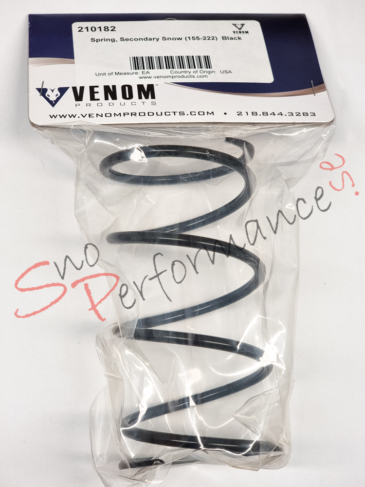 Venom Sekundärfjäder TEAM 155/222 Svart