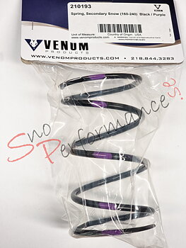 Venom Sekundärfjäder TEAM 160/240 Svart/Lila