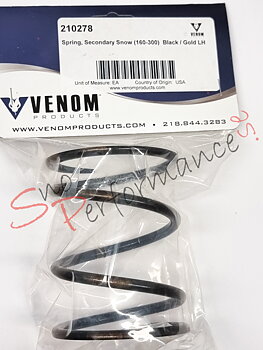 Venom Sekundärfjäder TEAM 160/300 Svart/Guld