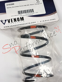 Venom Sekundärfjäder TEAM 180/280 Svart/Orange