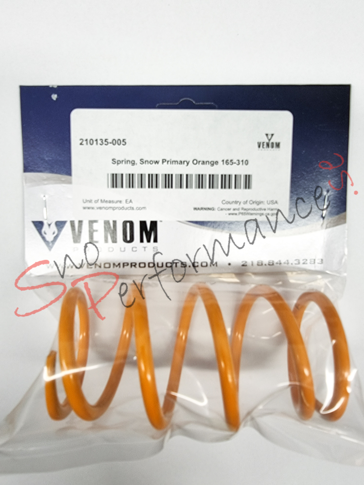 Venom Primärfjäder Polaris 165/310 Orange
