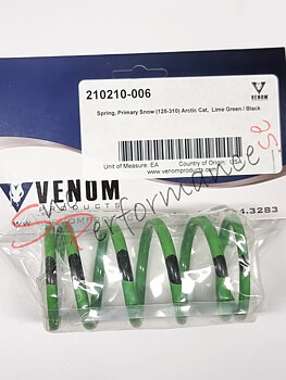 Venom Primärfjäder Arctic Cat 125/310 LimeGrön/Svart