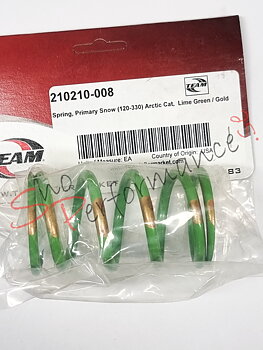 Venom Primärfjäder Arctic Cat 120/330 LimeGrön/Guld