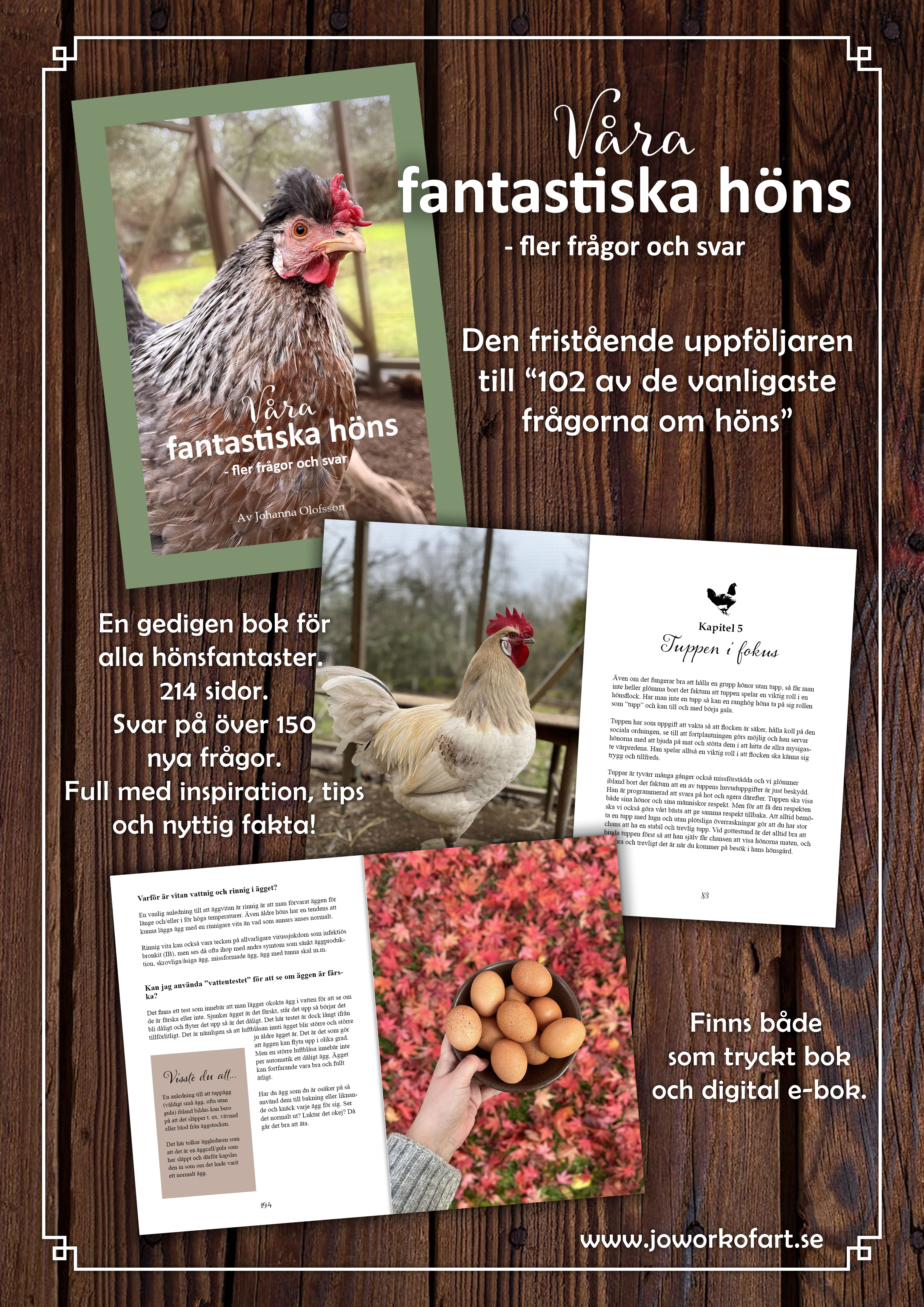 "Våra fantastiska höns - fler frågor och svar"