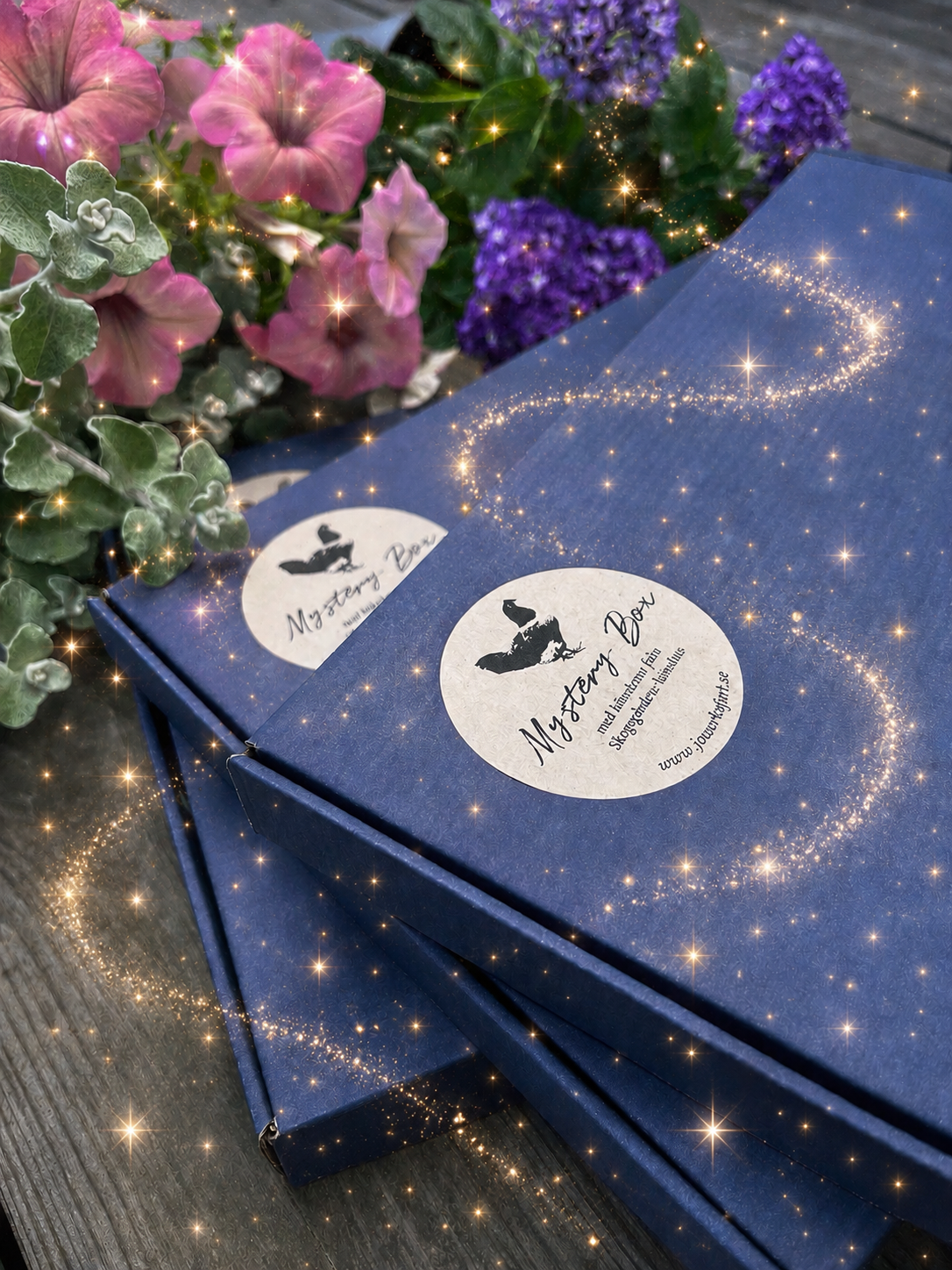 Mystery Box med hönstema