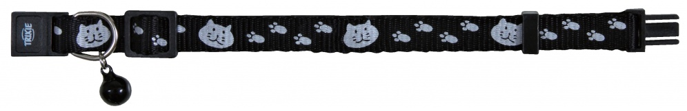 Katthalsband i nylon med reflex - 4