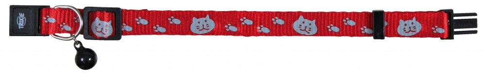 Katthalsband i nylon med reflex - 3
