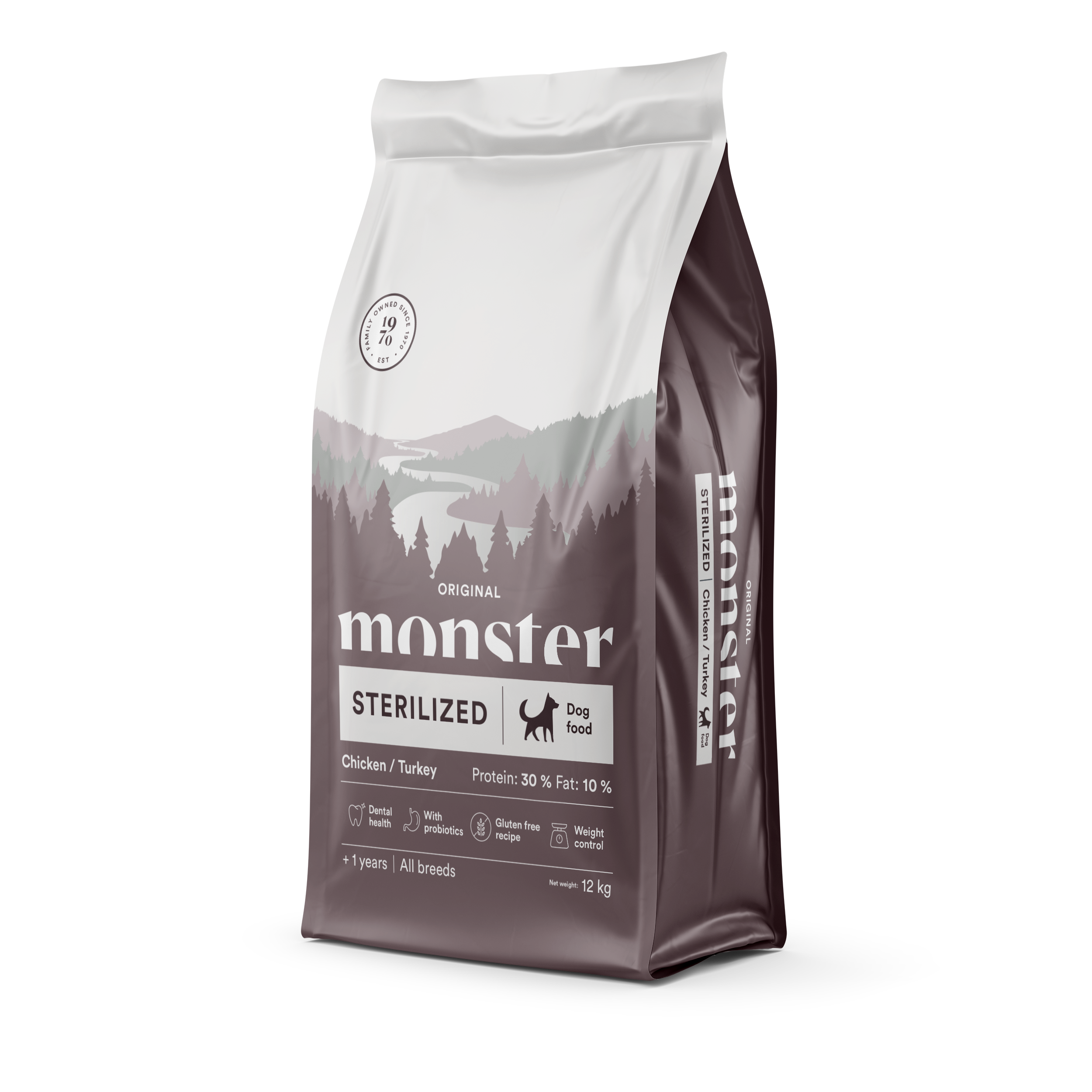 Monster Dog Original Sterilized 12 kg