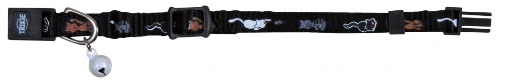 Kattunge halsband med elastiskt band - 4