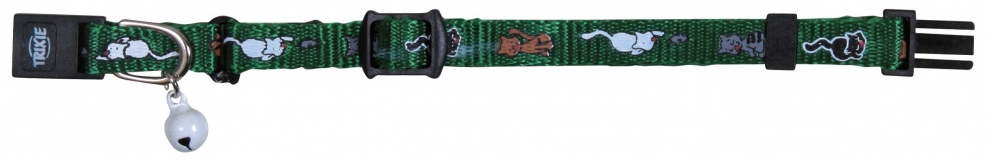 Kattunge halsband med elastiskt band - 2
