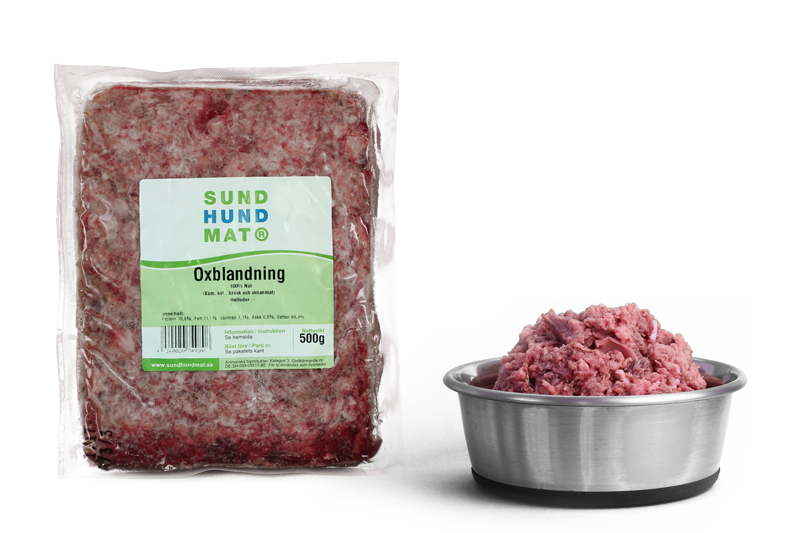 Sund Hundmat Oxblandning