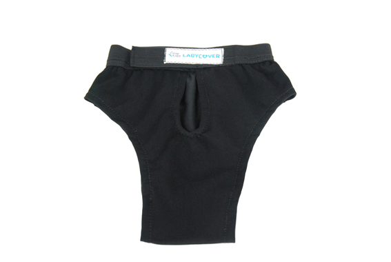 Tiskydd Ladycover Easy care Svart