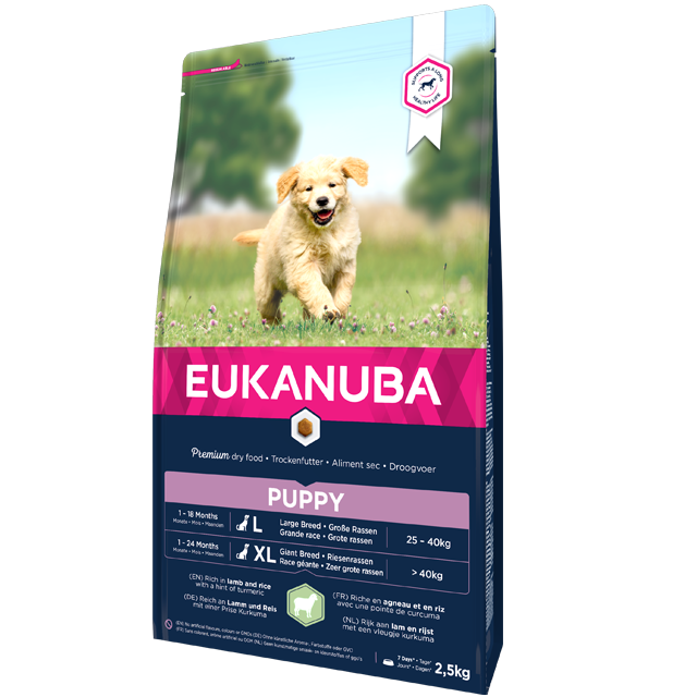 Eukanuba Dog Puppy Large Lamb & Rice 12 kg