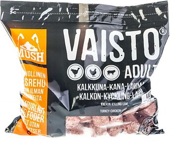MUSH Vaisto Kalkon-Kyckling-Lamm 3kg (Grå)
