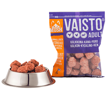 MUSH Vaisto Kalkon-Kyckling-Ren 800g (Lila)