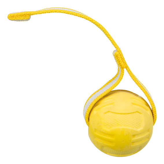 Sporting boll med strap, TPR, ø 6 cm/20 cm